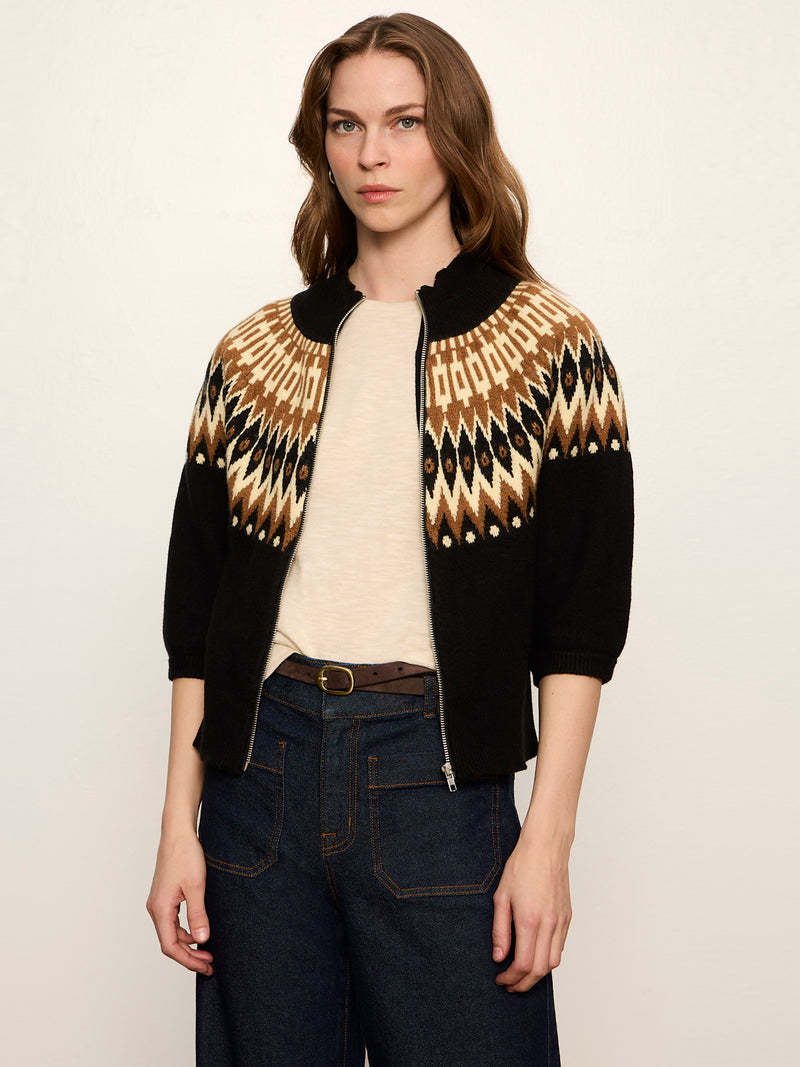 Fairisle Zip Up Poconos Fairisle Petite Sizing