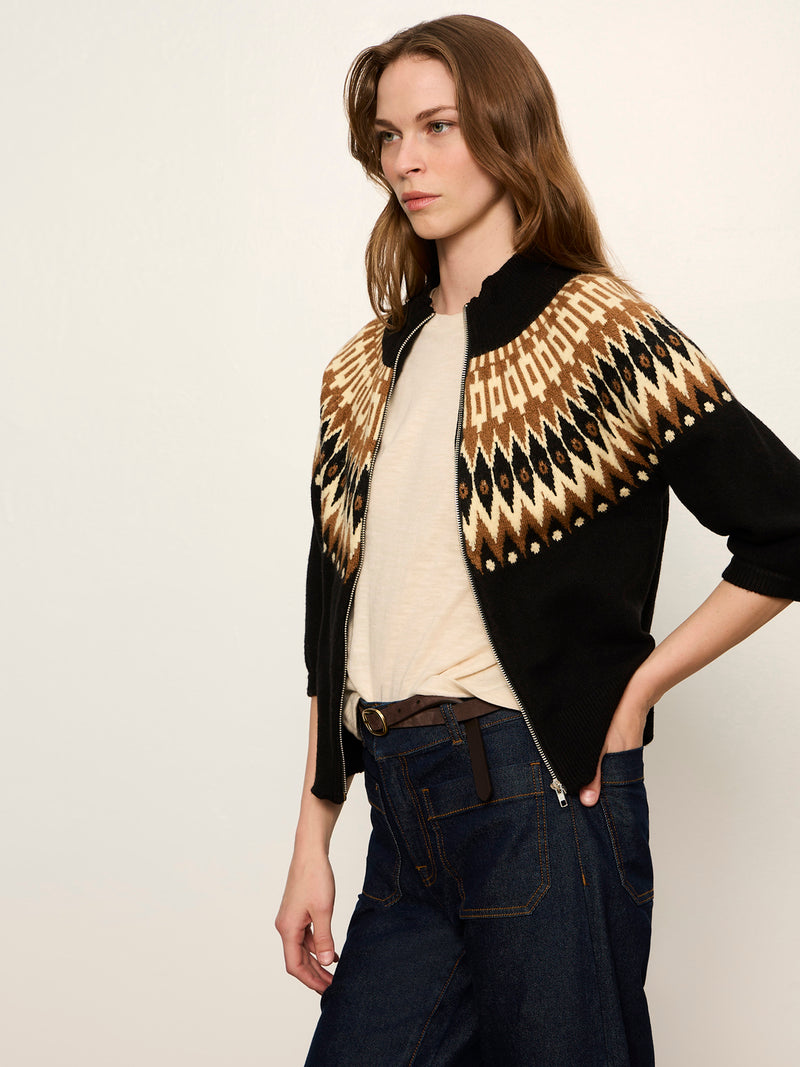 Fairisle Zip Up Poconos Fairisle alt 1