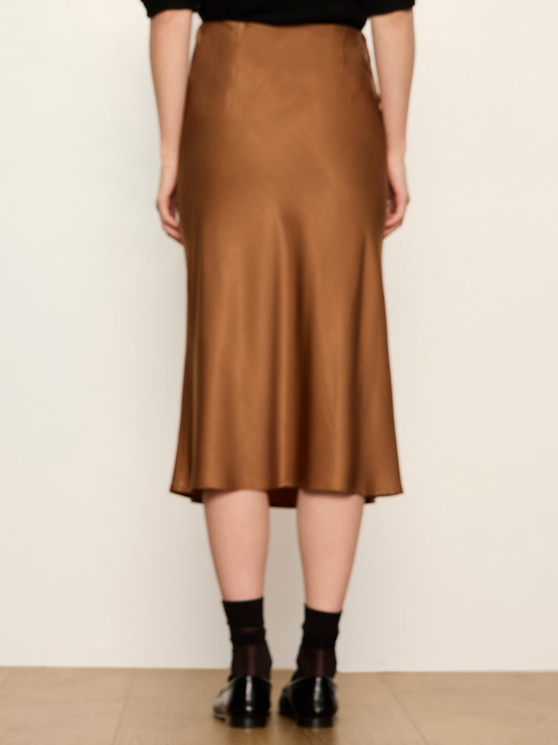 Everyday Midi Skirt Cocoa Powder alt 2