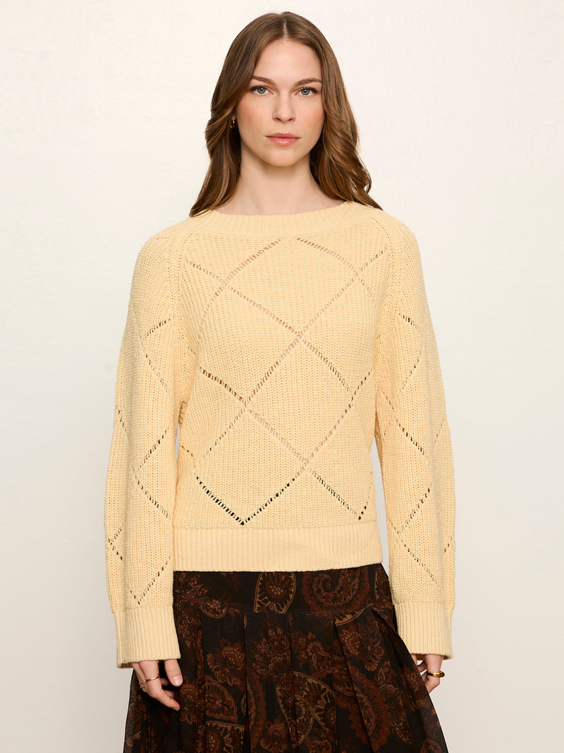 Diamond Stitch Popover Light Goldie alt 1
