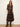 Meet In Paris Tie Neck Blouse Cinder Plaid