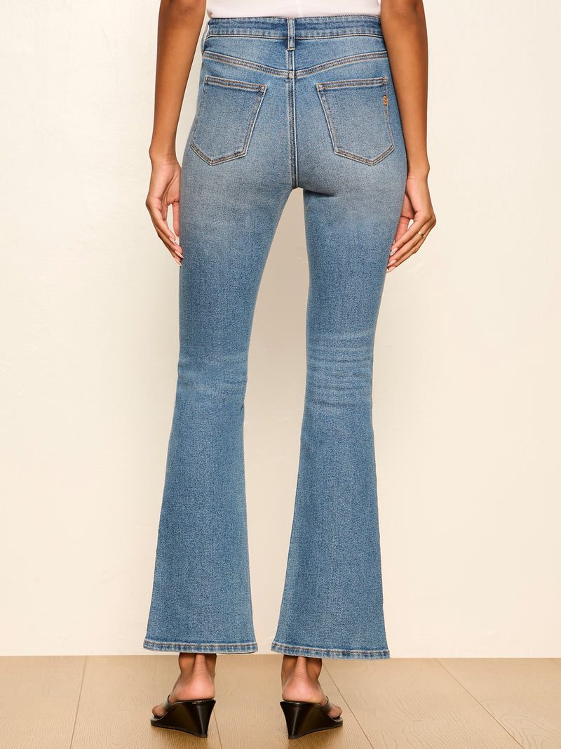 Lyra Bootcut Jean Medium Wash alt 1