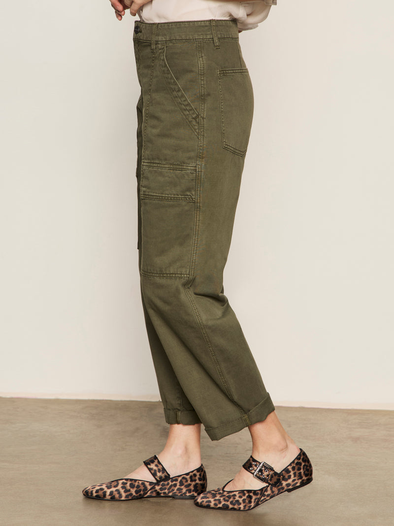 Boyfriend Utility Pant Kalamata alt 1