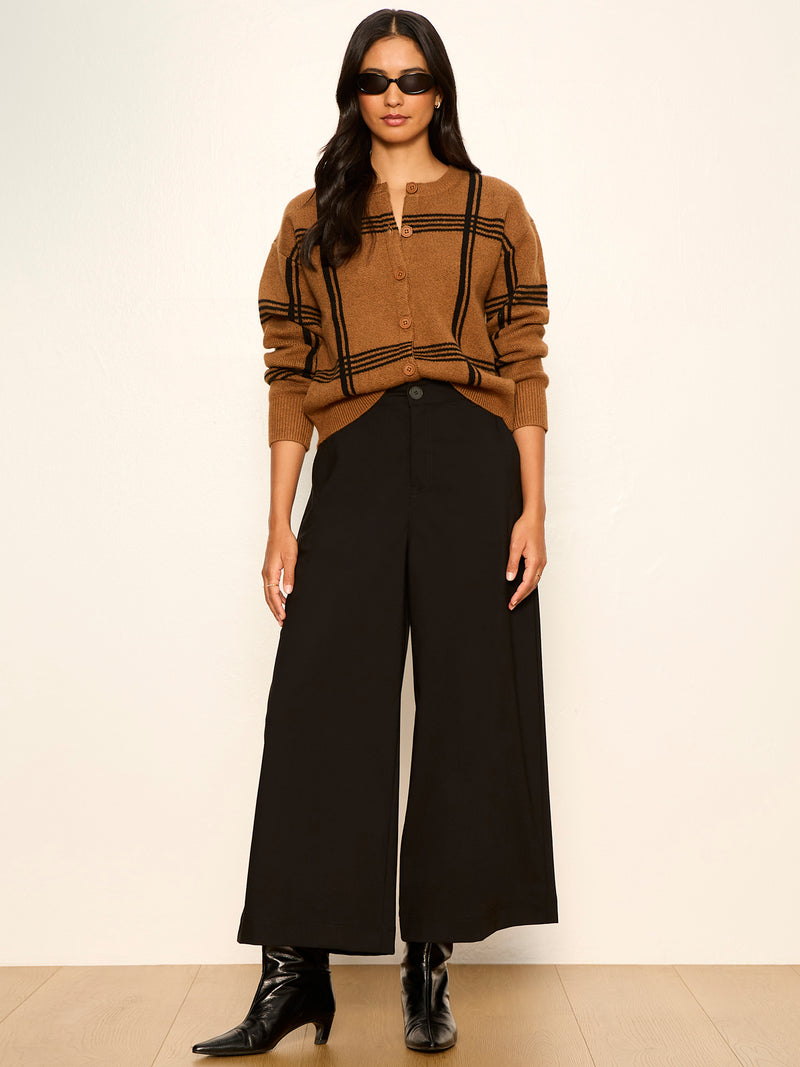 Must-Have Cardi Cocoa Powder / Black Plaid alt 4