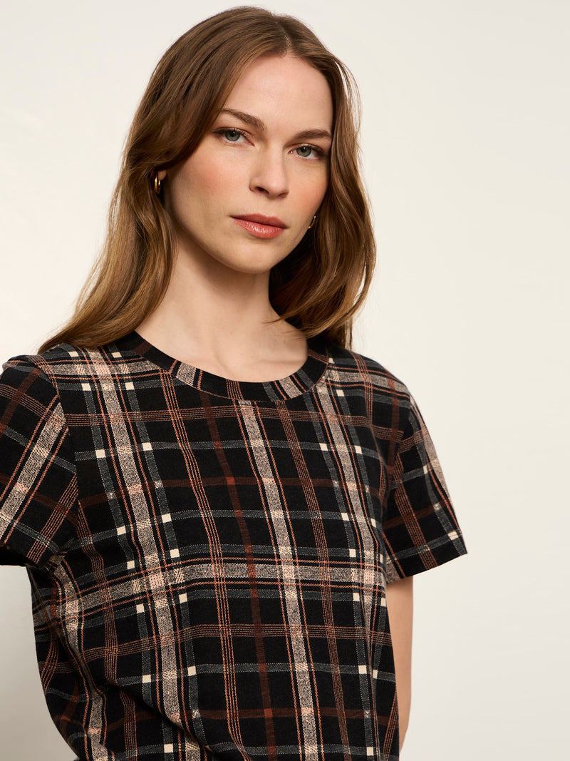 The Perfect Tee Cinder Plaid alt 3