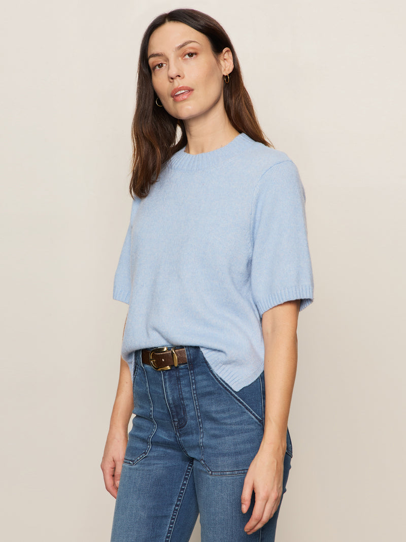 Perfect Sweater Tee Blue Powder alt 1