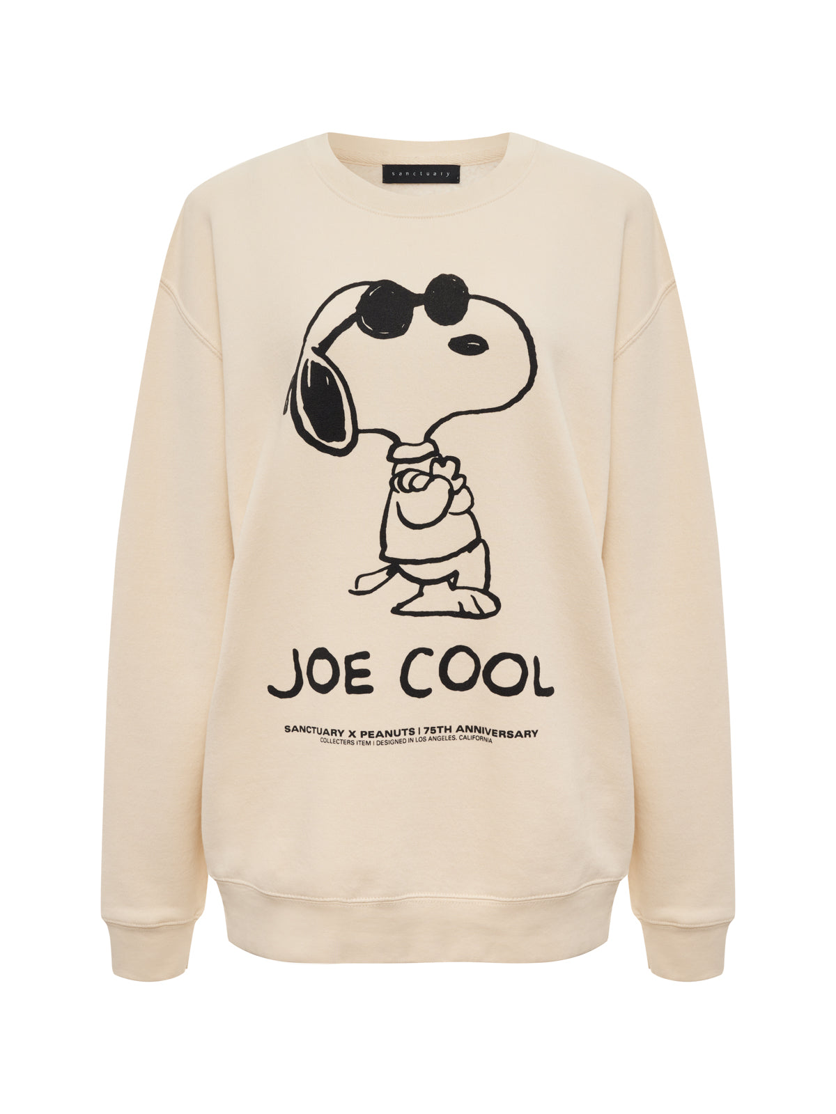Sanctuary x PEANUTS 75th Anniversary Joe Cool Sweatshirt Collagen