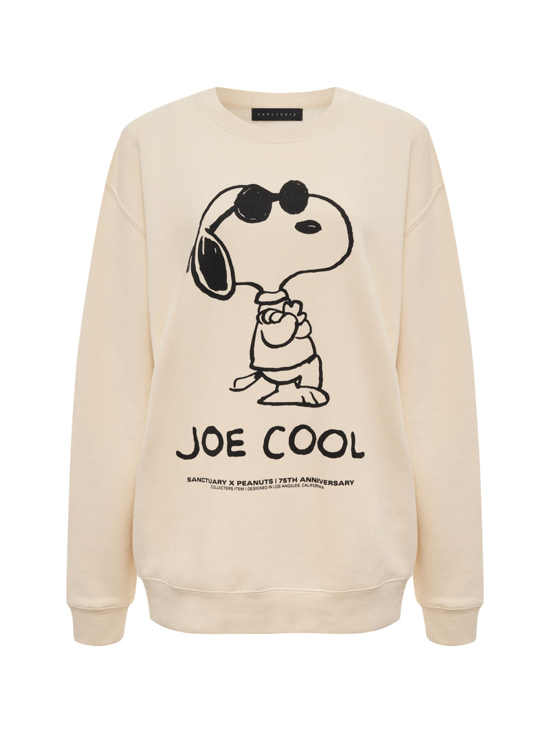 Sanctuary x PEANUTS 75th Anniversary Joe Cool Sweatshirt Collagen alt 6