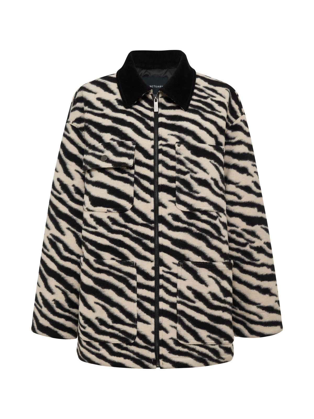 Soiree Barn Jacket Striking Zebra