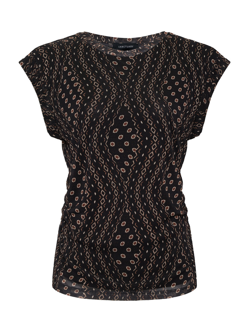 Charisma Dolman Mesh Tee Rhythmic alt 6