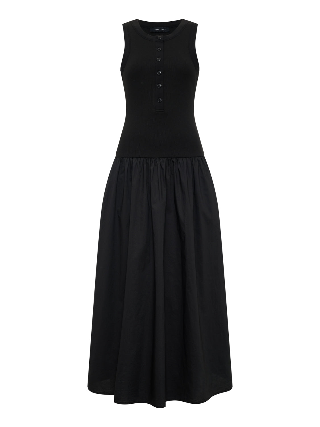sanctuary midi dress Sanctuary Sleeveless Midi Dress