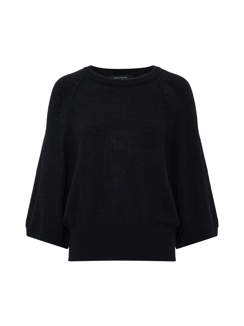 About Us Relaxed Pullover Black alt 6