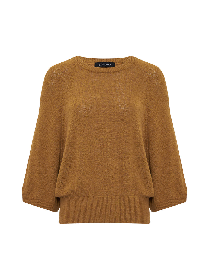 About Us Relaxed Pullover Cumin alt 6