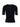 Ribbed Henley Tee Black