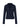 Juno Textured Button Front Top Navy Blazer
