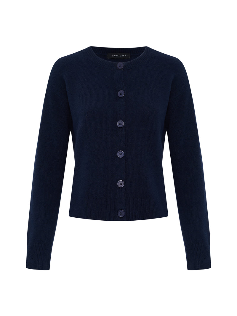 Must-Have Cardi Navy Blazer Petite Sizing alt 6