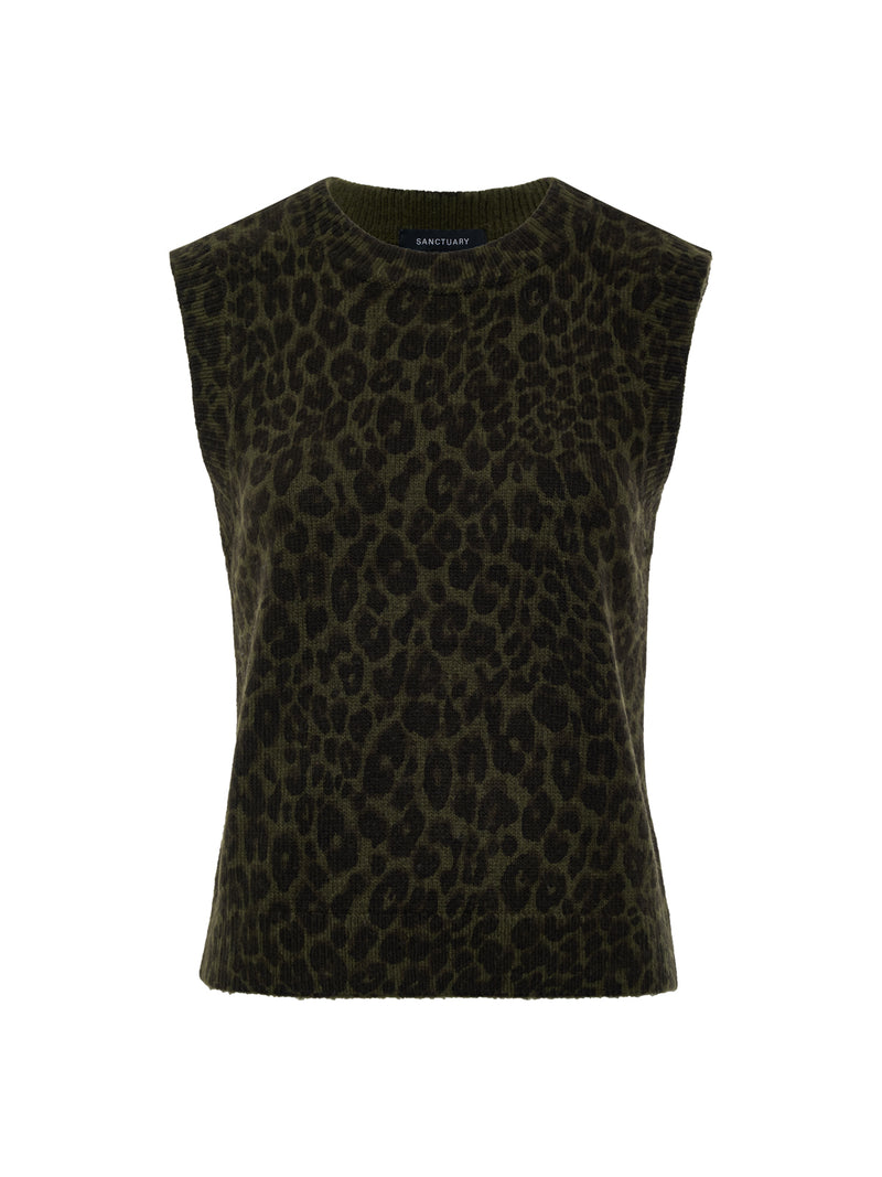 Soft Printed Shell Sweater Kalamata Leo alt 6