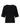 Pointelle Sweater Tee Black