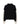 Color Block Mock Neck Pullover Black / Bone