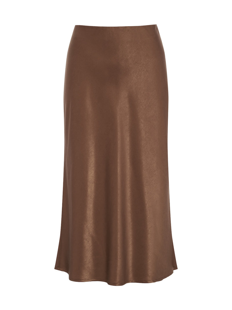 Everyday Midi Skirt Cocoa Powder alt 5