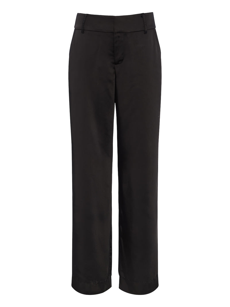 Spotlight Satin Trouser Black alt 5