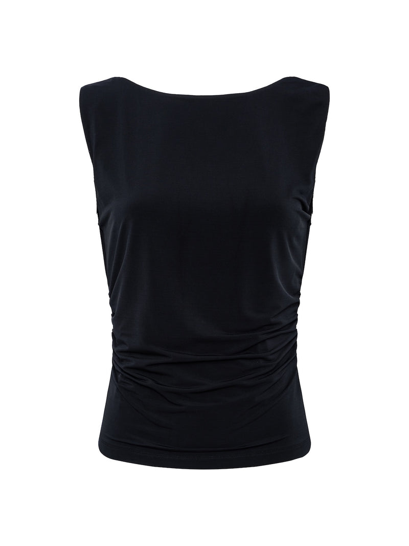 Scoop Back Tank Black alt 6