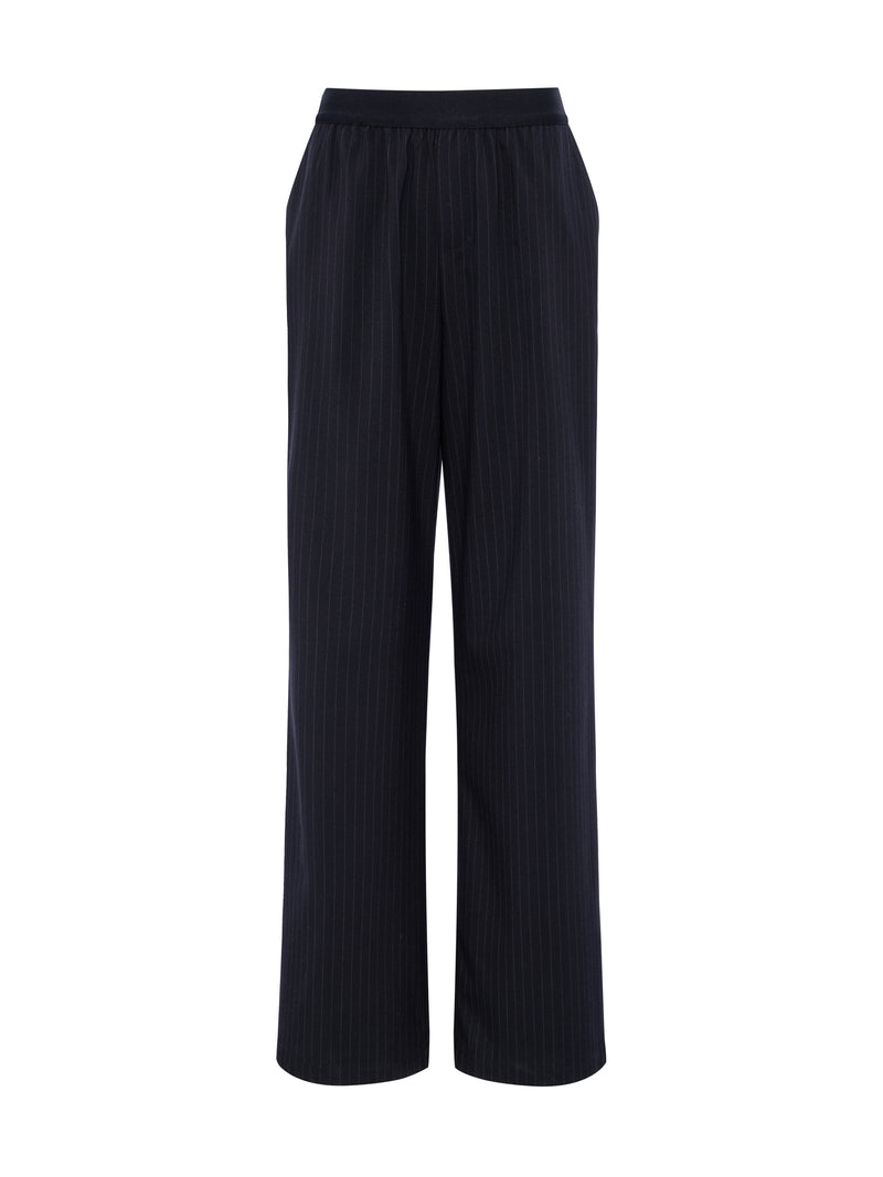 Uplift Pull-On Trouser Navy Pinstripe alt 6