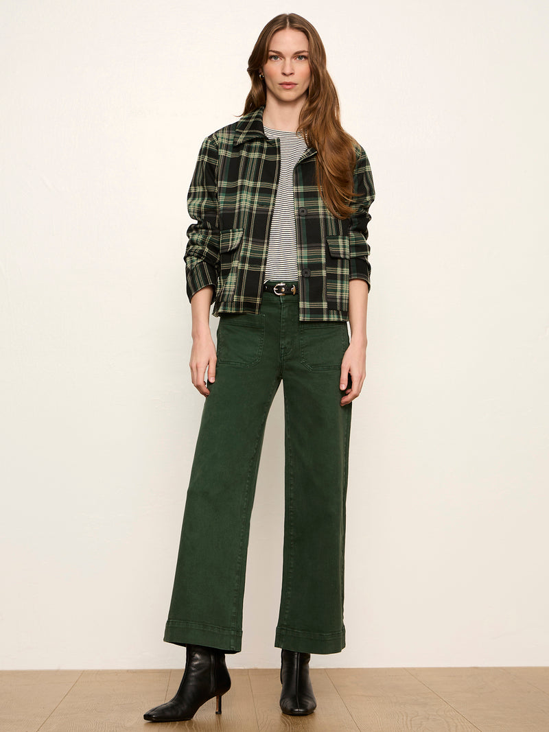 Avid Plaid Jacket Evergreen Plaid alt 5