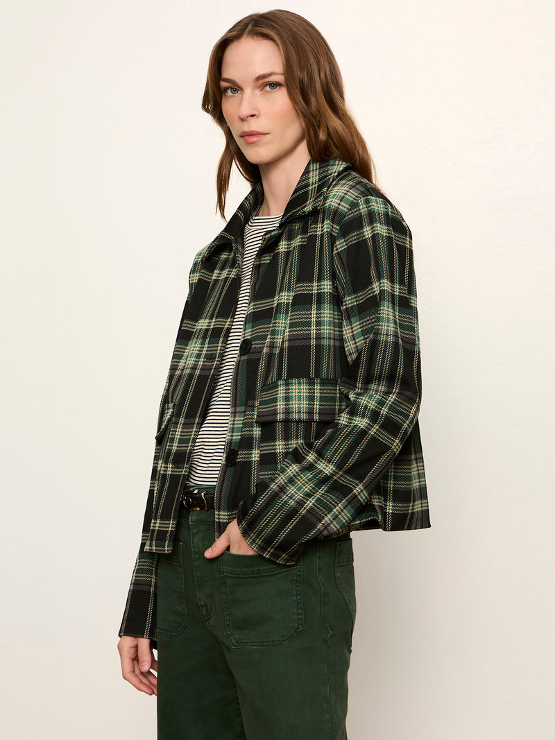 Avid Plaid Jacket Evergreen Plaid alt 3
