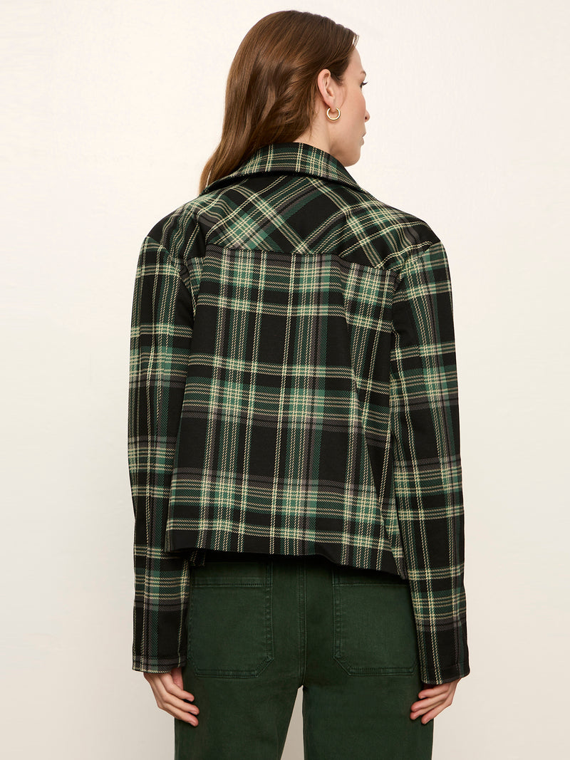 Avid Plaid Jacket Evergreen Plaid alt 2