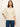 Diamond Stitch Sweater Tee Bone