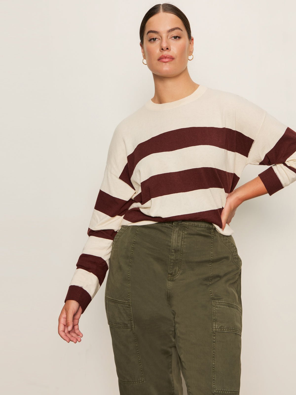 24/7 Popover Chicory/Light Oat Extended Sizing - Sanctuary Clothing