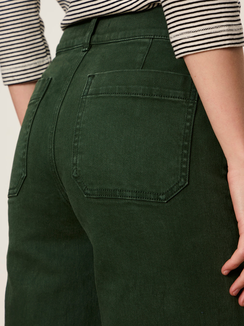 Chelsea Wide Leg Jean Washed Forest alt 3