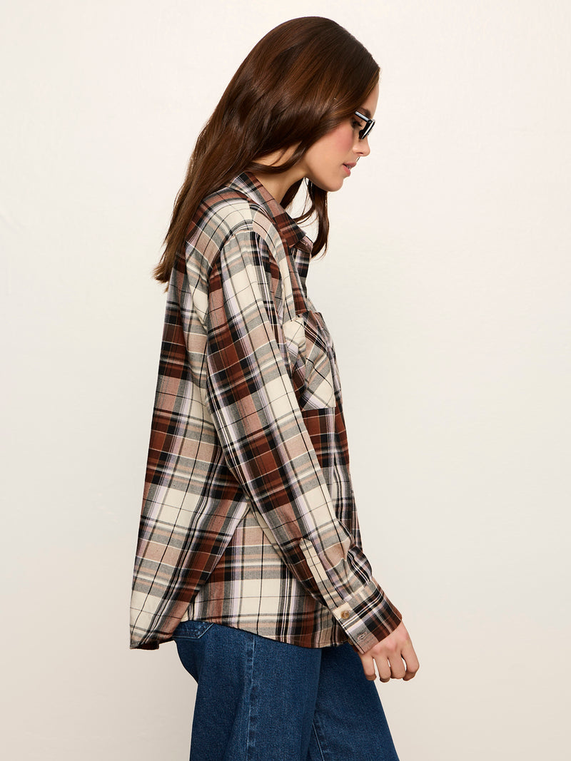 The City Plaid Shirt Haze Plaid alt 2
