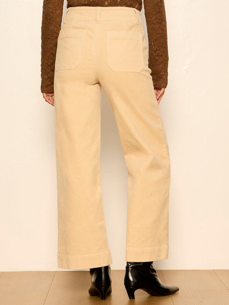 Chelsea Wide Leg Pant Light Goldie alt 3
