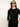 3/4 Sequin Mode Tee Black
