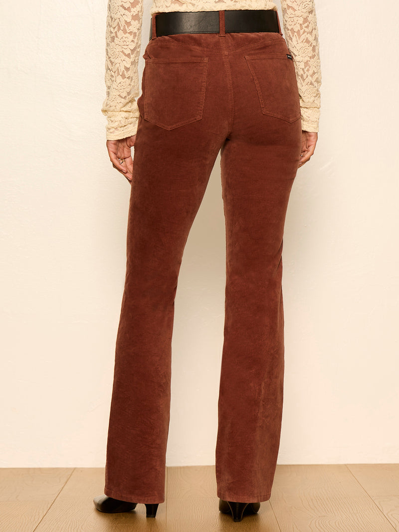 Play Date Corduroy Bootcut Pant Burnt Cocoa alt 3