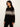 Argyle Crew Pullover Black Argyle
