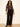 Fitted Mesh Button Down Top Cocoa Paisley Extended Sizing