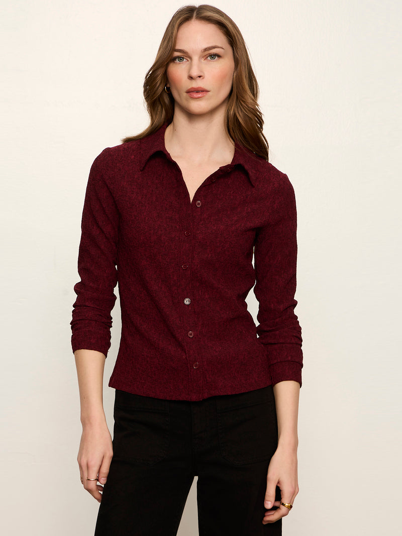 Dreamer Shirt Bordeaux alt 1