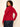 Juno Textured Button Front Top Red Berry Extended Sizing