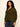 The Moment Volume Blouse Midnight Moss Extended Sizing
