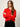 Must Have Snap Cardigan Red Hot