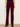 Play Date Velveteen Bootcut Pant Bordeaux