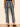 Celeste 90's Straight Crop Jean Pier Stripe