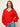 Vanna V-Neck Sweater Red Hot
