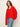 Vanna V-Neck Sweater Red Hot