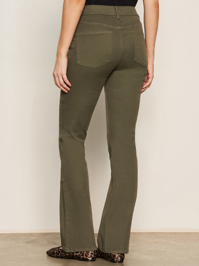 Sculpted Brook Bootcut Pant Kalamata alt 2