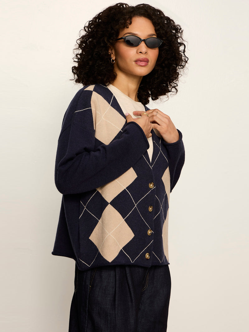 Arden Cardigan Loma Argyle alt 3