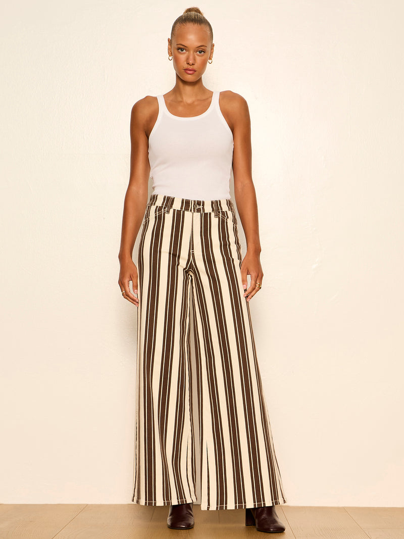 Celeste Wide Leg Jean Root Stripe alt 4